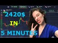 The Easiest Method How To Win MONEY - 2420$ in 5 minutes