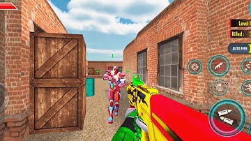 Fps Robot Shooting Games – Counter Terrorist Game Android Gameplay #2