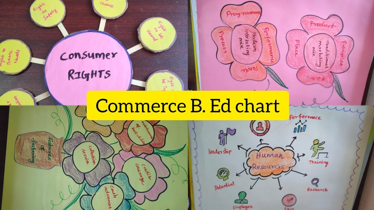 Commerce B.Ed chart / for orders whatsapp @7598834178 - YouTube