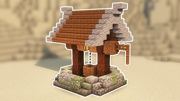 Simple Water Well 🌸 Minecraft Tutorial