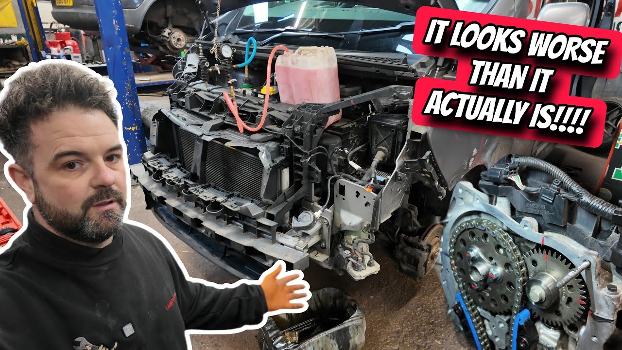 Traffic 3 R9m RENAULT TRAFFIC 3 R9M TIMING CHAIN REPLACEMENT PLUS A DREADED NOX FAULT ...