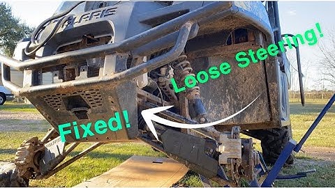 How to Change a Polaris Ranger Steering Rack (Polaris Ranger 800 Slop in the Steering Fix!)