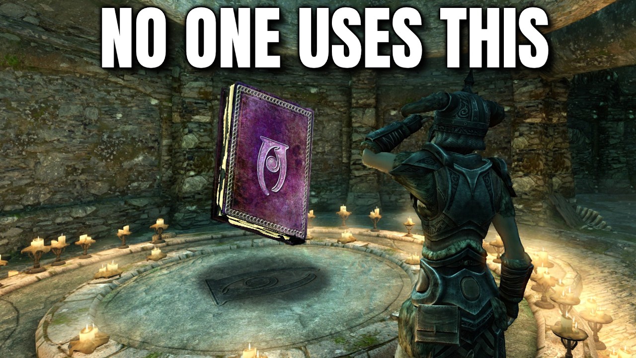 Skyrim Player Discovers Tome Crafting 15 Years Later