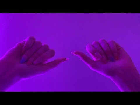 fast and aggressive camera and screen tapping ASMR no talking purple LED