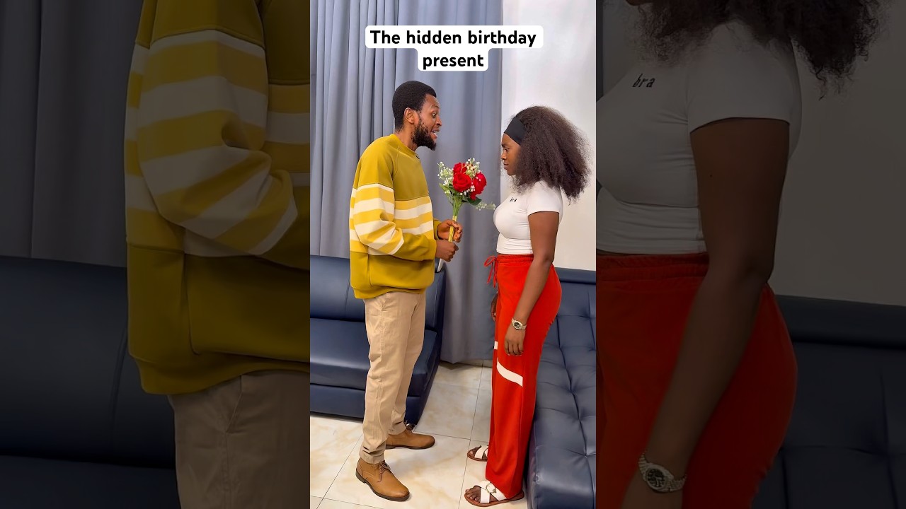 Скрытый подарок на день рождения