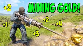 I Upgraded My DRILL to Mine TONS of GOLD on Gmod DarkRP