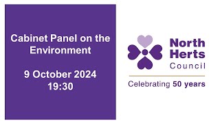 Cabinet Panel on the Environment