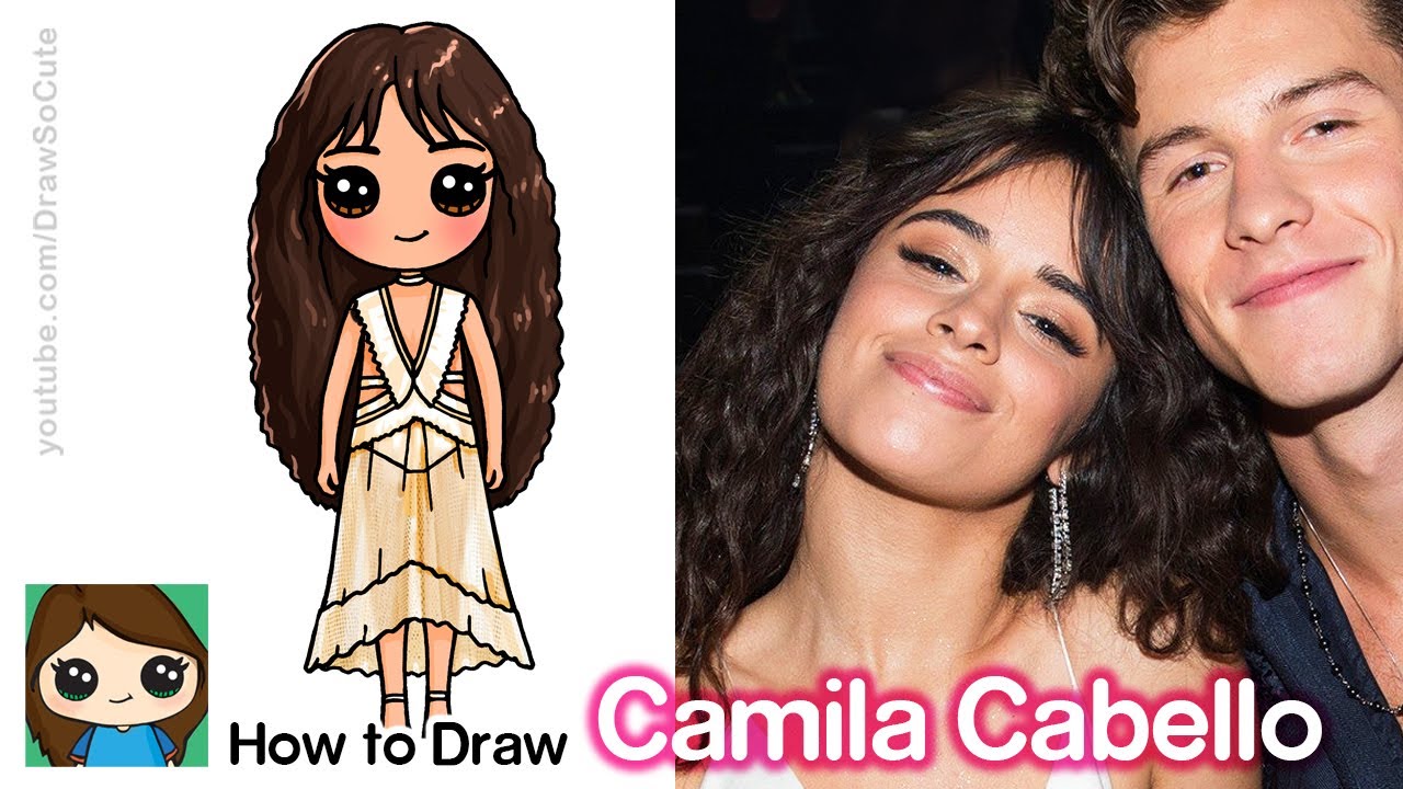 How To Draw Camila Cabello Senorita Youtube