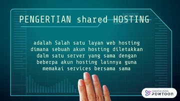 BELAJAR APA ITU SHARED HOSTING??