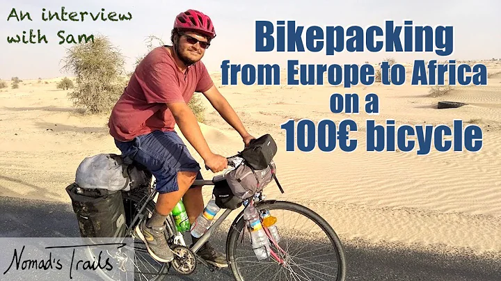 Samuel crossed the SAHARA on a 100 bike on his FIR...