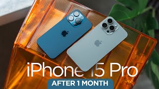 iPhone 15 Pro HONEST review after 1 month | smashpop