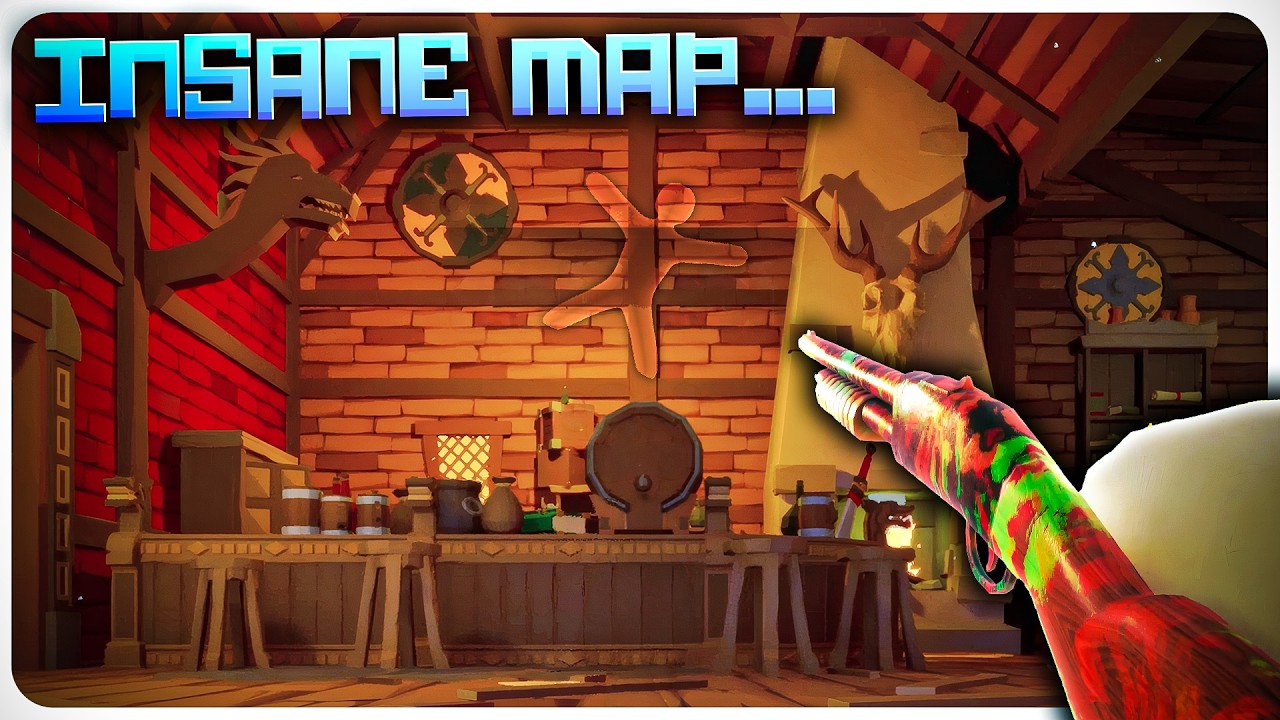 1v1 IMPOSSIBLE MAPS in Meccha Chameleon