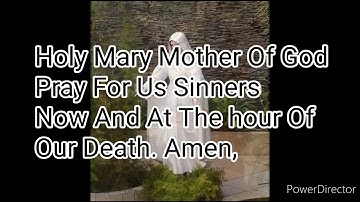 Hail Mary. Our Mother Of Perpetual Help, Baclaran Song