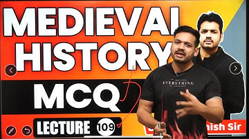 MEDIEVAL HISTORY MCQ | L- 109 | UPSC Prelims |MPPSC Prelims By Dewashish Sir #dewashish #upsc #mppsc