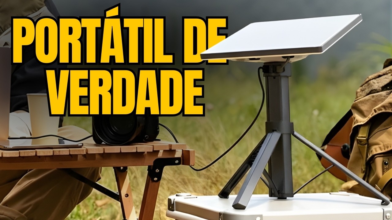 O MELHOR ACESSÓRIO para o Starlink Mini? Testei o Power Mount de 45.000mAh!