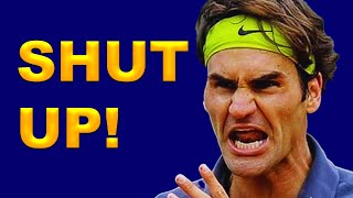 Angry Roger Federer Completely Destroys Djokovic And Teaches Him A Lesson!