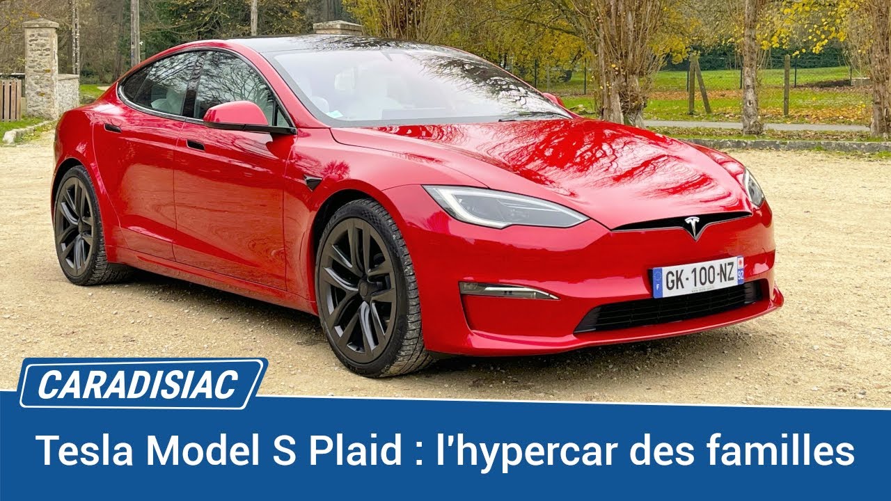 Essai - Tesla Model S Plaid (2022) : l'hypercar des familles 