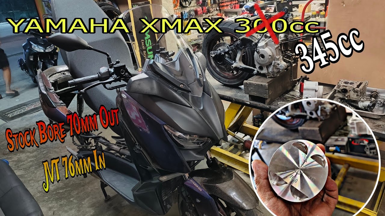 YAMAHA X-MAX 345cc | JVT 76mm BORE KIT
