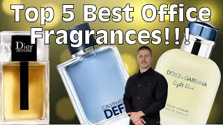 Top 5 Best Office Fragrances For Men!!!