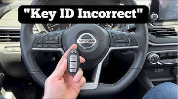 How To Start A 2019 - 2023 Nissan Altima With Key ID Incorrect - Dead Remote Fob Battery Not Working