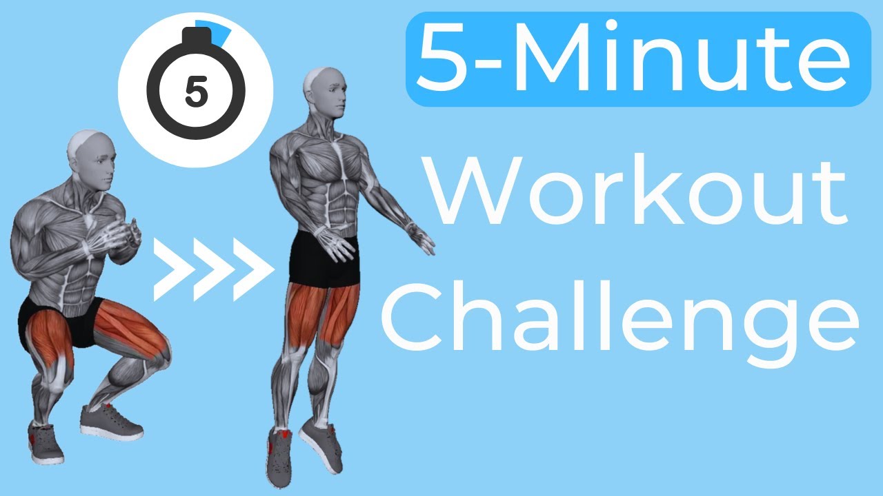 Can You Survive this 5-Minute Workout Challenge?