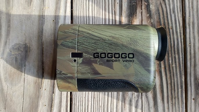  Gogogo Sport Vpro Golf Range Finder 1200 Yards Red Display  Laser Rangefinder with Slope Switch 6X Magnification : Sports & Outdoors
