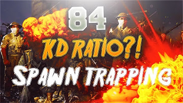INSANE "84 KD RATIO!" SPAWN TRAPPING SOLO ON CTF! INSANE SPAWN TRAPPING CLIPS ON WW2!