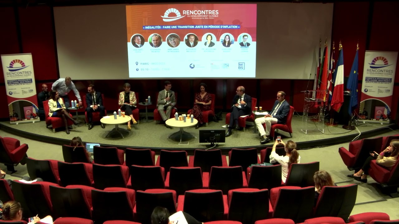 Les Rencontres du Développement Durable 2023 - Conférence plénière #3