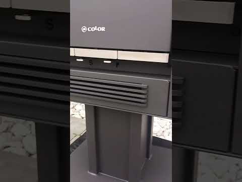Піч камін на ніжці Color Stove IS5 LEG, видео 2