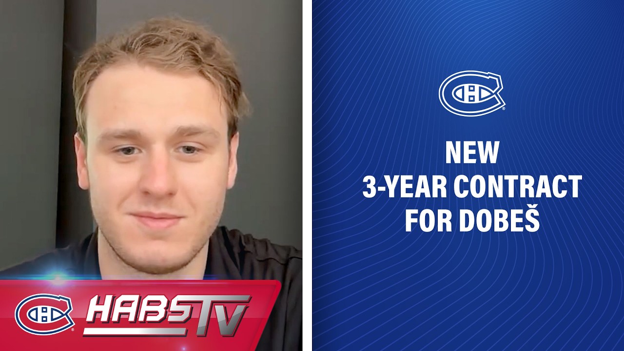 Jakub Dobes addresses the media after signing a 3-year contract extension | LIVE PRESS CONFERENCE