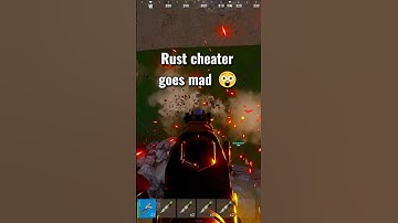 HILARIOUS Rust Cheater Moment 😹🤪 - #rust #rustshorts #shorts #rustgame #rustclips