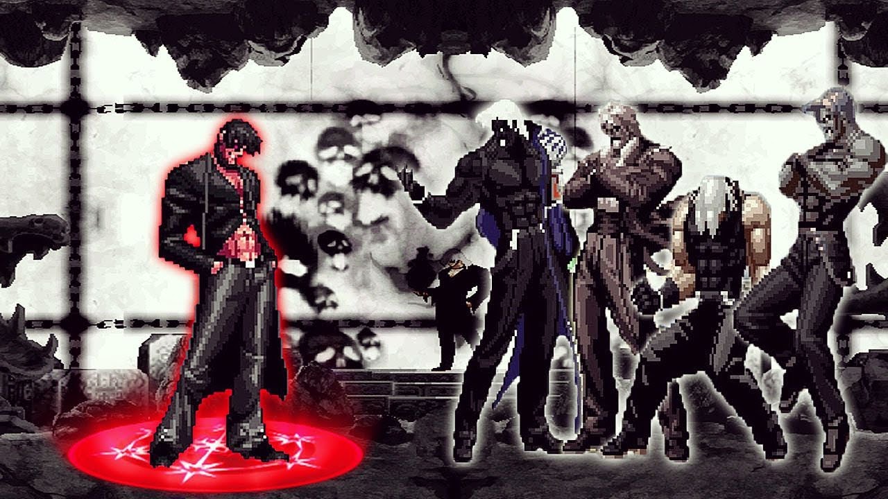 [KOF Mugen] Iori Yagami Vs Ultimate Rugal Team - YouTube