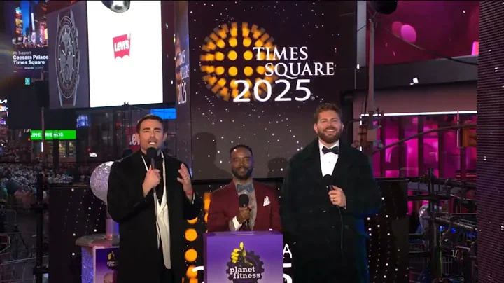 3 Hours to 2025 in Times Square!