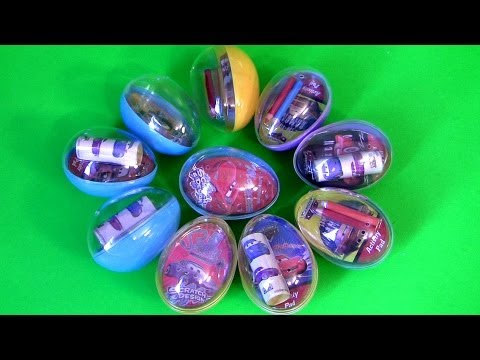 Disney Cars Easter Egg Surprise The World of Cars 10 Activity Set From Pixar toys ultimate review