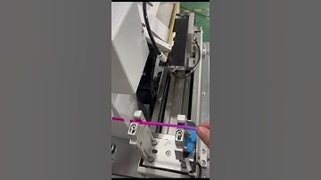 # wire labeling machine.           # fold-back labels