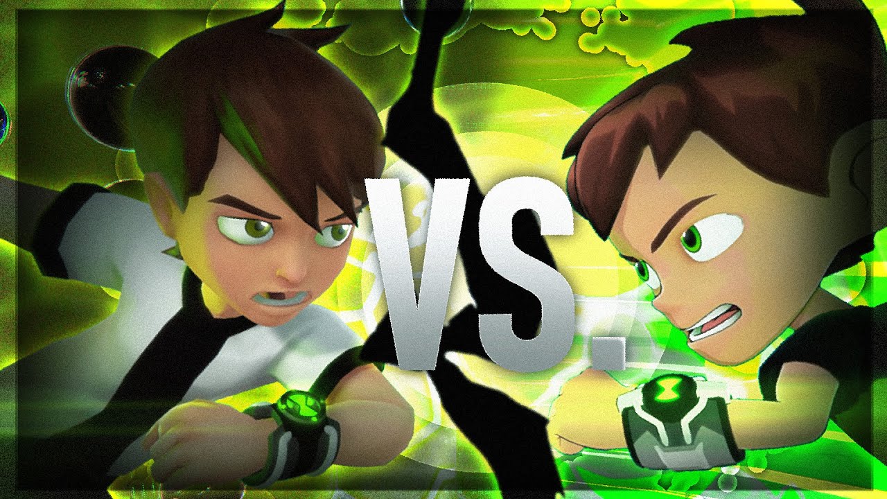 MASH-UP: Ben 10's First vs. Last Scene, Ben 10