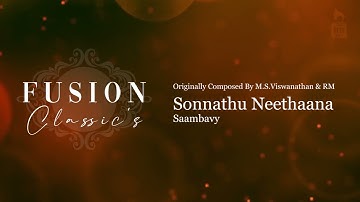 Sonnathu Neethaana | Saambavy | Fusion Classics | Records Best Ones