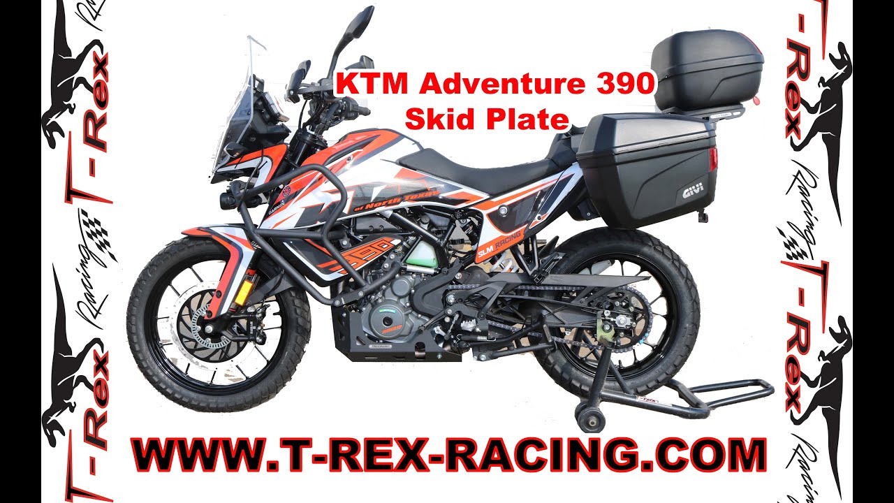 TRex Racing Skid Plate For KTM Adventure 390 YouTube