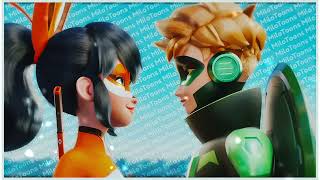 [INSTRUMENTAL] MIRACULOUS | SEASON 6: Renardette &amp; Trionyx Scene | OPENING REMIX (SOUNDTRACK)