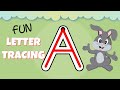 How to write the uppercase letter a  uppercase alphabet for kids