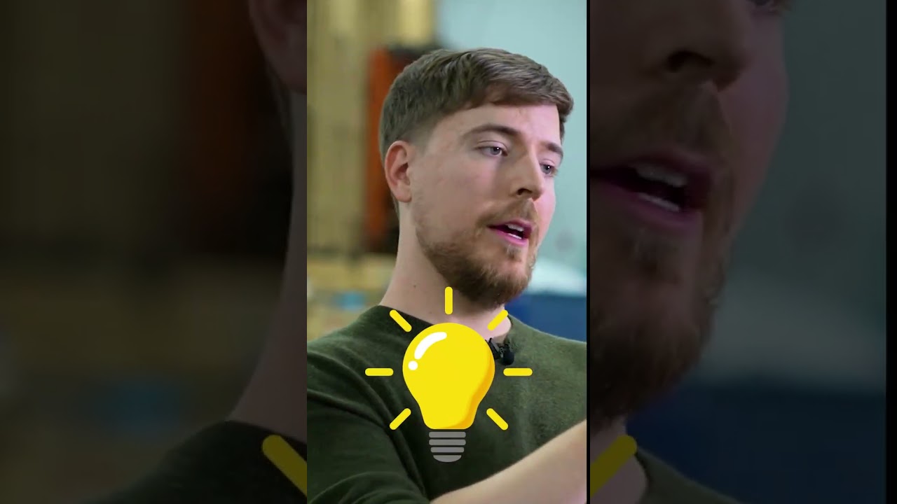A MrBeast random short editing
