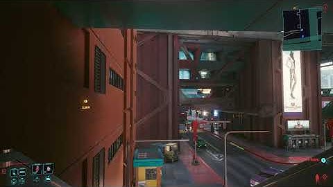 cyberpunk 2077 visual glitch