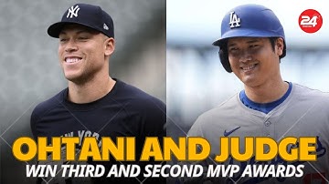 Shohei Ohtani and Aaron Judge Set to Win Third and Second MVP Awards