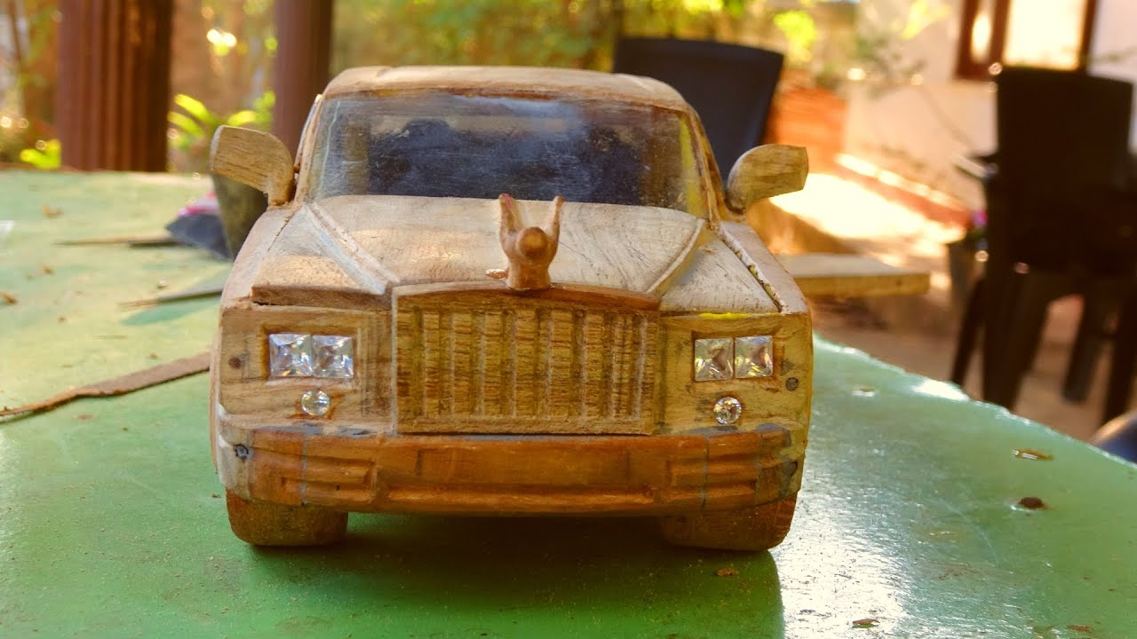 Wood carving - Rolls Royce Phantom 2020 (New Edition)--- Woodworking