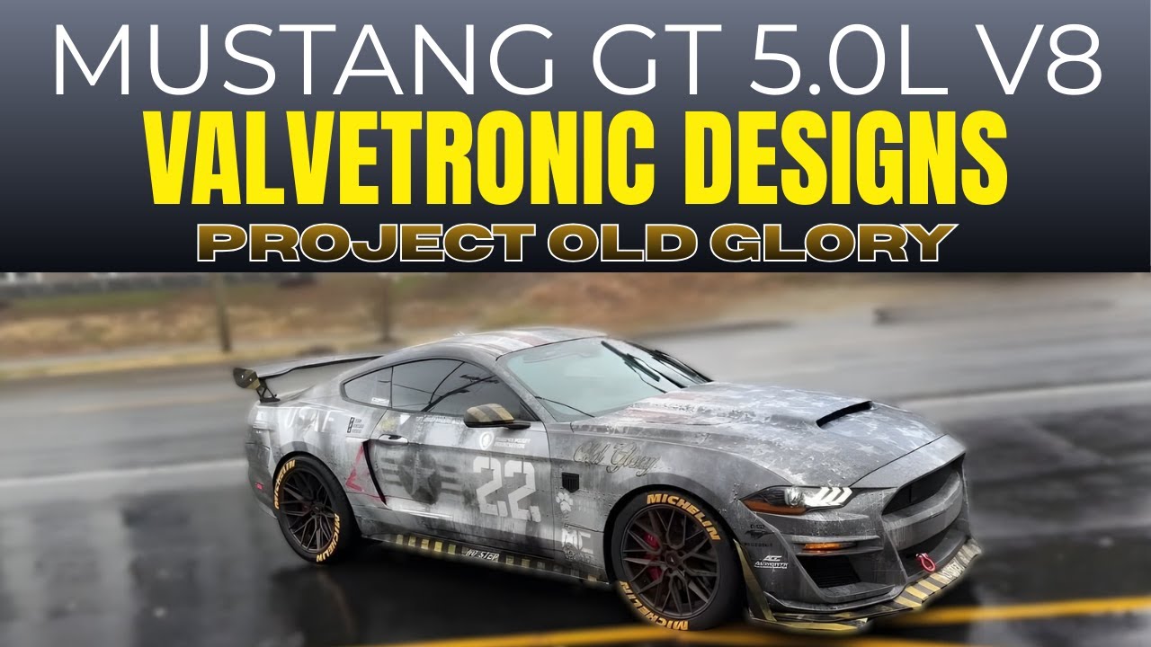 2021 Ford Mustang GT 5.0L V8 (Old Glory) w/ Valvetronic Designs