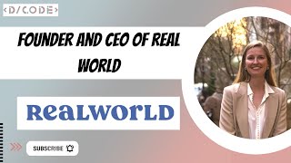 Enterprise Business and B2B Sales | Founder and CEO of Real World | Genevieve Bellaire