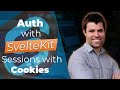 SvelteKit Session Authentication Using Cookies