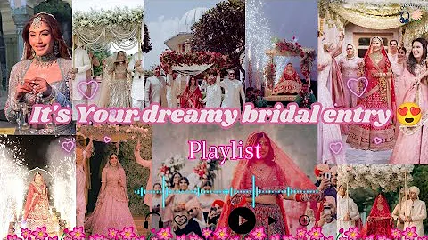 It’s Your Bridal Entry Playlist 💍✨ | Wedding Songs 2025 | Emotional Bridal Walk Music #BloomingLove