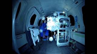 Deployment of 7N12B SDMT without membrane model under microgravity experiment
