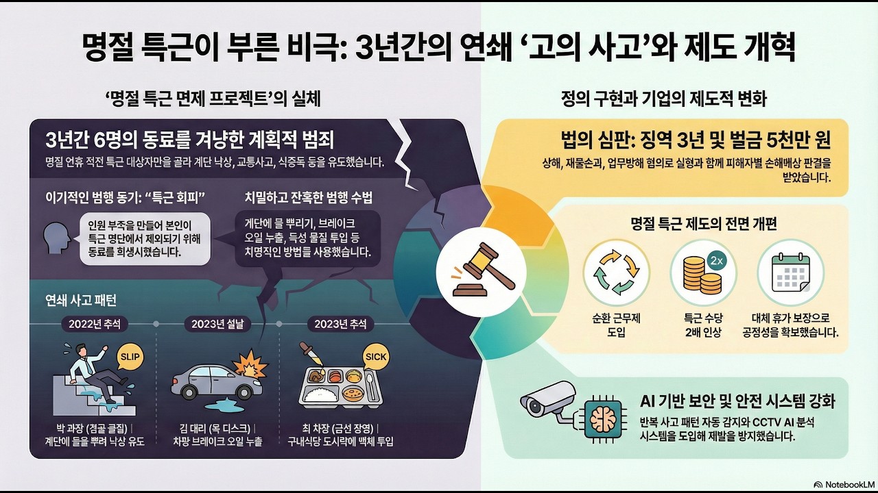 추석·설 연휴 직전 반드시 발생하는 ‘이상한 사고’